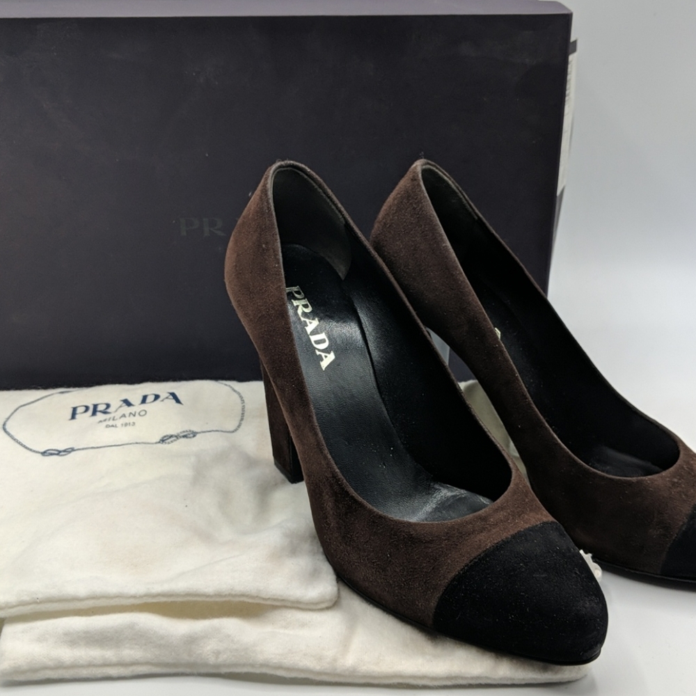 Prada Suede Pumps - Picture 8 of 9